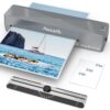 Laminator, Laminator Machine A4, 4 in 1 Personal Thermal Laminator, 9 Inch Hot & Cold Laminator Kit, Fast Warm-Up & Quiet Laminator with Laminating Sheets 9pcs for Home Office School Use