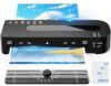 Laminator Machine, A4 Laminators Hot & Cold with 20 Laminating Sheets and Trimmer, 9 Inch Laminating Machine for Office, School, Business and Home