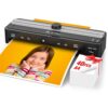 Laminator Machine with 40 Pack Letter Size Laminating Pouches (8.5" x 11"), Thermal and Cold Lamination, Built-in Cutter, Quick Warm-Up, 9 Inch Portable Laminator for Home, Office and School