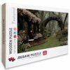 Landscape 2000 Pieces Wooden Puzzle with Box, Jigsaw Puzzles for Adults Flower, Premium Wooden, DIY Fun and Challenging Family Game, for Party Games Family Activity, Decor Gifts, (39x28in), 5-3901