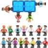 Landtaix Magnetic People Figures for Kids, 15PCS Community Helpers Toys