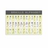 Language Education Braille Alphabet Chart Art Posters (5) Canvas for Living Room Bedroom Decor 12x08inch(30x20cm) Unframe-style