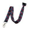 Lanyard Neck Strap Badge Holder Keychain Breakaway Detachable Clasp Wrist Strap Nurse RN Paramedic Doctor health hospital (Code Blue)