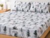 LANYETON 100% Cotton Flannel Fitted Sheet Only, Ultra Soft Cozy Warm Fitted Bottom Sheet for All Season, 16" Deep Pocket, Twin