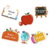 LAOTIDui 6 Pack Back to School Notes,Teacher Gift Sticky Notepads Post it Pad,180 Sheets School Office Supplies,Teachers' Memo Pads Page Marker,Teachers Appreciation Gifts in Bulk