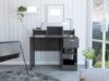 Laptop Desk for Bedroom，Computer Desk with 2 Storage Shelves and Drawer