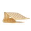 Laptop Stand with Low Heat Sink and Cooling Bracket