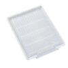 Large Clear Plastic Dish Drainer Tray for Kitchen Countertop