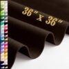 Large Felt Fabric Sheet 36 x 36 Inch, 1.6mm Thick(Brown)