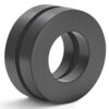 Large Magnet - Grade 10 Big Magnets Heavy Duty, OD60 x ID32 x 10mm Strong Round Magnets for Industry Science, School (2)