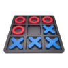 Large Plastics Educational Game Set for Childs and Family Board Game Use with 9 Slots and Smoother Edges for Safe Playing Family Entertainment Strategy