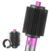 Large Round Brush Attachment Compatible with Dyson Airwrap HS01 HS05 HS08 & I.D. Systems, Volumizing Barrel for Fast Drying Smoothing Curling, Hair Styling Tool Accessories, Rose (Not for Supersonic)