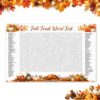 Large Thanksgiving Word Search Poster, 100 Fall Words with Answer Key