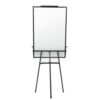 Large Whiteboard Easel with Stand, 36" x 24" Portable Standing Dry Erase White Board, Tripod Height Adjustable Flip Chart Easel for Home Office Classroom School