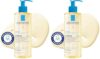 La Roche-Posay Lipikar AP+ Gentle Foaming Cleansing Oil,Gentle Oil Cleanser for Face and Body Formulated with Niacinamide,Long-Lasting 24-hour Hydration,Fragrance-Free & Soap Free,(Pack of 2)