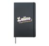 Latino Men Boys, Cinco de Mayo Retro Latin Mexican Hispanic Hardcover Journal, Black