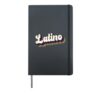 Latino, Men Boys Cinco de Mayo Retro Latin Mexican Hispanic Hardcover Journal, Black