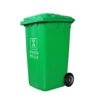 LAVGHR Outdoor Outdoor Large Capacity Thickened Trash Bin Recycling Trash can