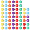 Laviesto Game Replacement Balls for Chinese Checker,60 Pcs Solid Color Replacement Marbles for Marble Run, Marbles Game,DIY Decoration(5/8 Inch/6 Colors)
