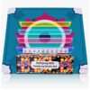 LAZORA American Mahjong Game Accessories Set Mahjong Table Mat 33.5" x 33.5" with 4 All in One Color Racks Pushers for Family Game Night Gifts Travel Home Play