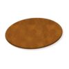 Lazy Susan Rotating Display Turntable for Models Art Jewelry Prototype Crafts Custom Size Round Wood Brown Vinyl Turner Showcase Stand Photography Display Organizer (23 inches)