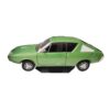 LBUAOIZ 1/18 for Renault 17 1976 Alloy Car Model Dark Green Front Wheel with Steering