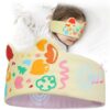 LC-dolida Kids Headband Headphones Sleep Headphones Bluetooth Headband- Comfortable Fit - Safe Volume Limited for Boys & Girls Children Learning, Sleep and Airplane (Yellow)