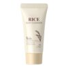 LDUVTG Rice Face Wash Cleanser 1.76 oz Hydrating Facial Cleanser Gentle Skin Care Face Wash for Smooth Fresh Looking Skin Daily Use