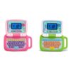 LeapFrog 2-in-1 LeapTop Touch Bundle - Pink and Green Learning Laptops for Kids Ages 2-5