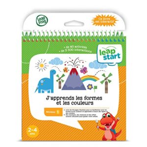 LeapFrog LeapStart Preschool (Level 1) Shapes & Colours with Creativity Activity Book (French Version)