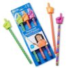 Learning Resources 15" Patterned Hand Pointers, Set of 3 - Pointer Finger Stick, Teacher for Classroom for, Focus for Reading, Presentation Tools
