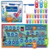 Learning Resources ABC Robot Factory - Alphabet Learning Toys for Toddlers, Letter Recognition for Preschoolers, Fine Motor Matching Letter Game, Educational Kids Preschool and Homeschool Board Games