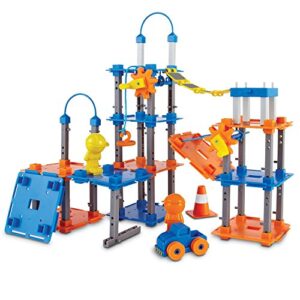 Learning Resources City Engineering & Design Building Set - Preschool Building Toys, STEM Toys for 5 Year Old, Kids Engineering Kit, STEM Gifts for Kids