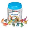 Learning Resources Dinosaur Counters - 60 Pieces, Ages 3+, Toddler Montessori Toys, Stacking Shape, Gifts For Boys And Girls, Sorting And Matching Skill Activities