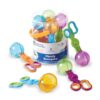Learning Resources Handy Scoopers - Sensory Bin Sand Toys, Fine Motor, Montessori Kids, Plastic Tweezers, Homeschool Preschool Supplies, Gifts for Boys and Girls