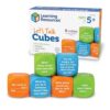 Learning Resources Let's Talk Cubes - Social Emotional Activities, Speech Therapy Materials, Ice Breaker, Occupational Sensory Gifts For Boys And Girls, Classroom Must Haves, Teacher Supplies