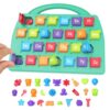 Learning Resources Lift-a-Letter Alphabet Board - Alphabet Learning Toys for Toddlers, Toddler Educational Toys for Phonics and Fine Motor Skills, Letter Recognition and Language Development ABC Toy