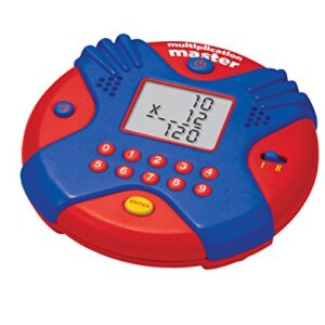 Learning Resources Multiplication Master Electronic Flash Card, Math Skills, Varying Skill Levels, Ages 7+