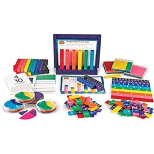 Learning Resources Rainbow Fraction Teaching System Kit