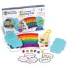 Learning Resources Rainbow Sorting Set , fine motor, sorting, patterning & addition skills, Toddler Educational Toys, sensory tray