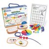Learning Resources Skill Builders Preschool Letters - Vocabulary Skills, Alphabet Classroom Must Haves, Teacher Supplies, ABC Montessori, Phonics and Reading Games, Fine Motor, Birthday Gift