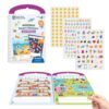 Learning Resources Skill Builders! Smart Stickers Find It Phonics - Preschool Learning, Montessori Busy Book, Toddler Learning Books, Phonics Flashcards, Learn to Read Kindergarten Busy Book, Ages 4+