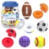 Learning Resources Snap-n-Learn Sports Shapers - Fine Motor Skills Toys for Toddlers, Preschool Matching Toy, Sorting and Color Recognition Skills, Sensory Bin, Birthday Gifts for Boys and Girls