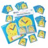 Learning Resources Write & Wipe Clocks Classroom Set - 25 Pieces, Ages 6+ Laminated Dry-Erase, Teaching Aids, Teacher Supplies, Learning Time