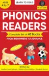 Learn To Read: Phonics Readers: From Beginners to Advance (Complete Set of 40 Books)