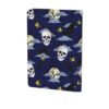 Leather Journal Cover A5 (Halloween Full Moon Raven Goth Skulls)
