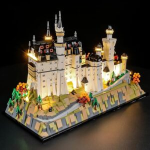 LED Light for Lego 21063 Neuschwanstein Castle Set, Light Kit Compatible with Lego 21063 Building Blocks Model