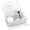 Leelosp Basic Latent Fingerprint Kit Bichromatic Fingerprint Powder Finger Print Forensic Science Kit