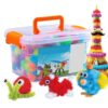 LeeQinersw 400x Creative Games Sticky Balls Learning Toys Game Accessories Set