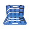 LeeQinersw 5 Pieces Automotive Fan Wrench Set Auto Tool Engine Fan Clutch Wrench Idler Pulley Removal Tool Ribbed Belt Service Wrench Sturdy Bearing Steel Suitable for Vehicle Repair Maintenance Bays